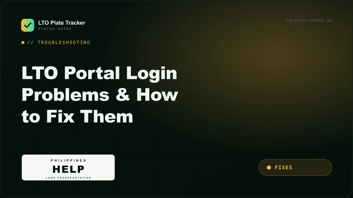 LTO portal login problems and how to fix them LTO portal login problems and how to fix them